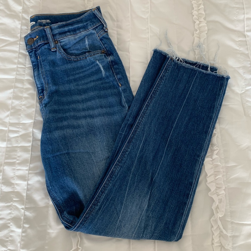 Mid waist Mom jeans
